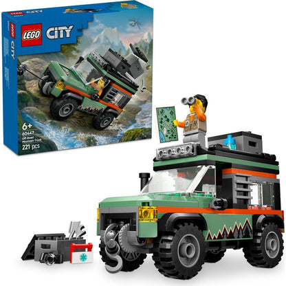 LEGO® City 60447 Terénní horské nákladní auto 4 x 4