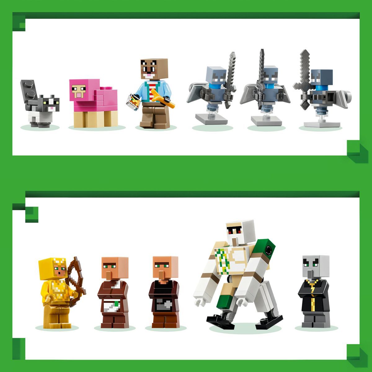 LEGO® Minecraft® 21596 Útok Mága na vesnici