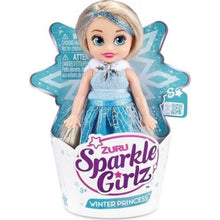 Zuru Princezna zimní Sparkle Girlz malá v kornoutku zimní princezna blond