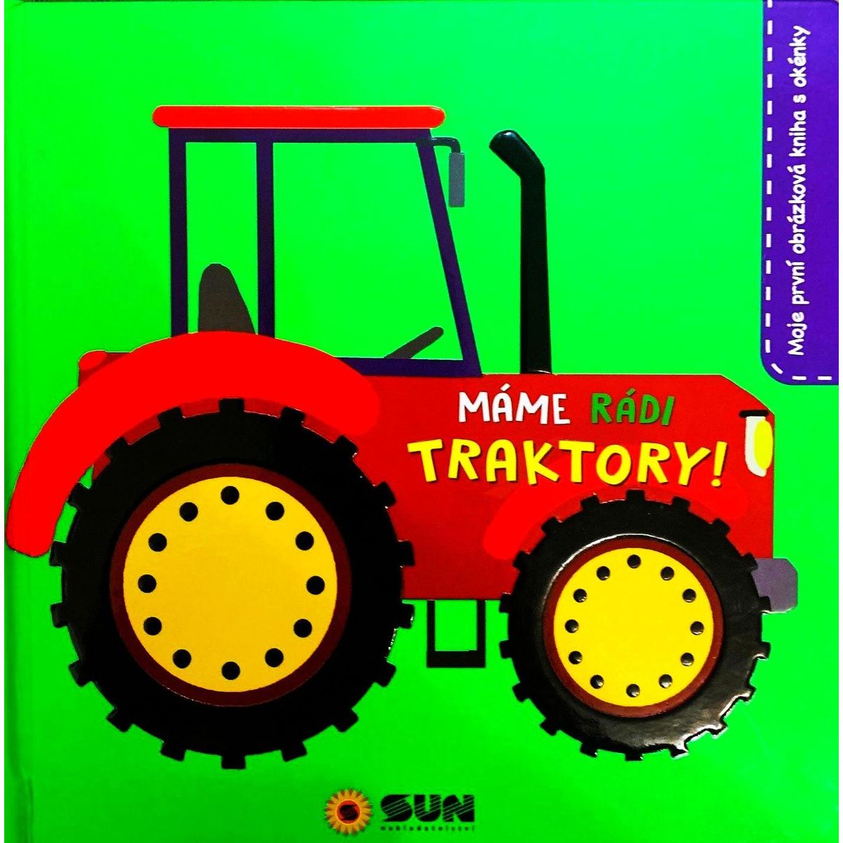 SUN Máme rádi traktory - leporelo s okénky