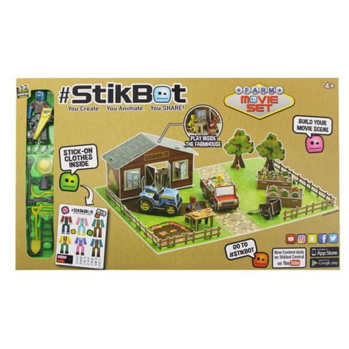 EPline Stikbot Filmařská sada Farma