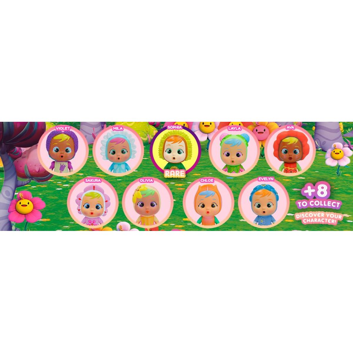 Cry Babies Magic Tears edice Happy Flower Mila