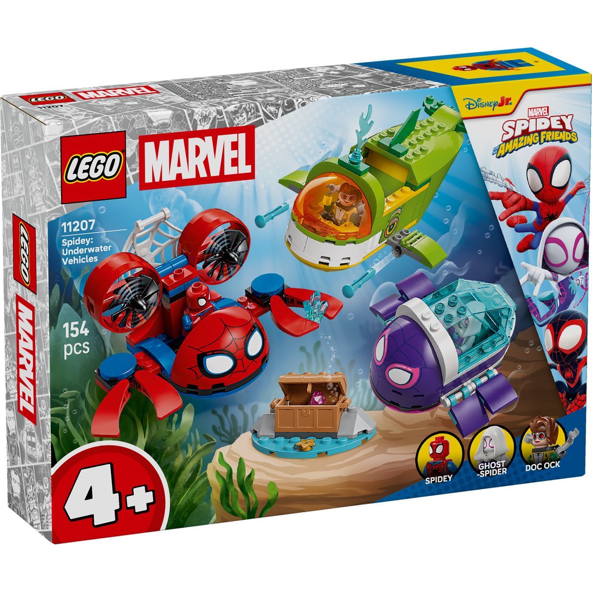 LEGO® 11207 Spidey: Podmořská vozidla