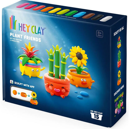 TM Toys Hey Clay Rostlinkoví přátelé Modelovací sada s doplňky