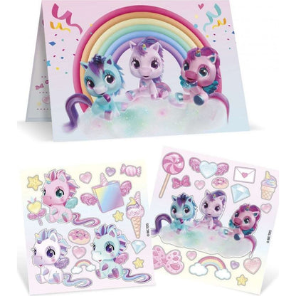 My Baby Unicorn Můj interaktivní jednorožec světle růžový