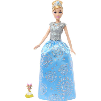 Mattel Disney Princess Panenka s královskými šaty a doplňky - Popelka JCR96