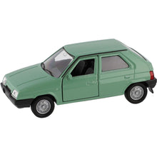 Dromader Auto Welly Škoda Favorit 11cm 1 : 34 zelený