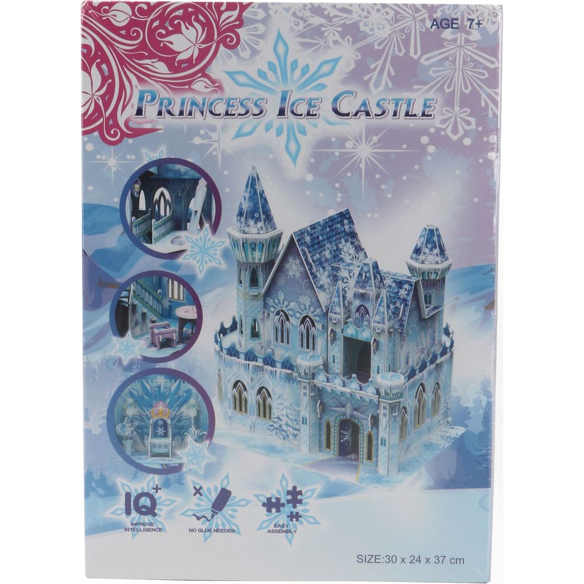 Alltoys Zámek pro princezny papírová stavebnice