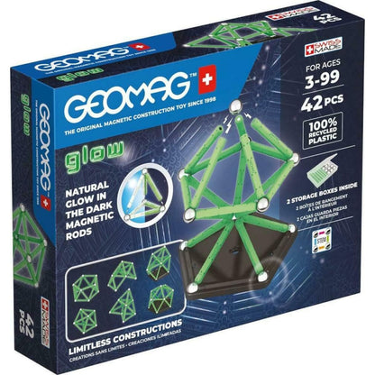 Geomag Glow Recycled 42 dílků