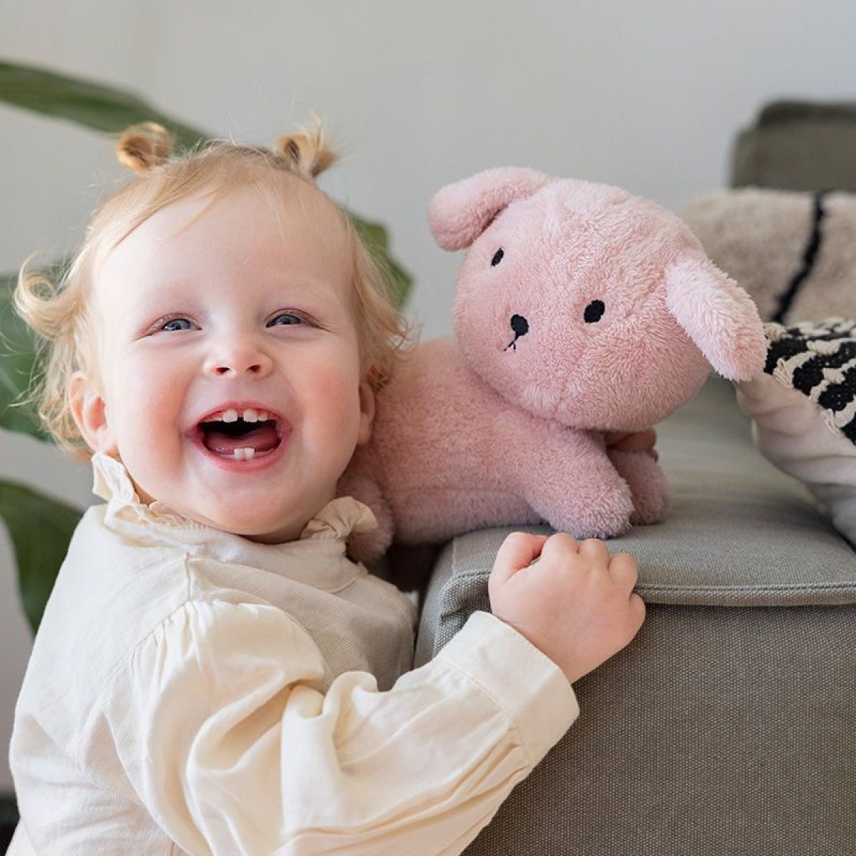 Little Dutch Pejsek Snuffie Fluffy Pink 25 cm