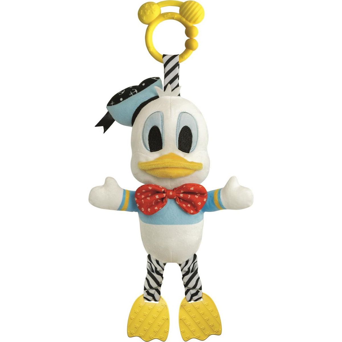 Clementoni Plyšový Kačer Donald se závěsem na postýlku