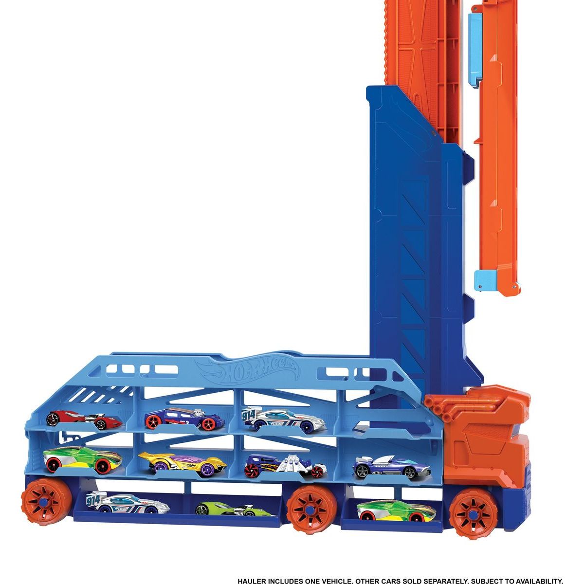 Mattel Hot Wheels tahač s vysokou dráhou 61 cm