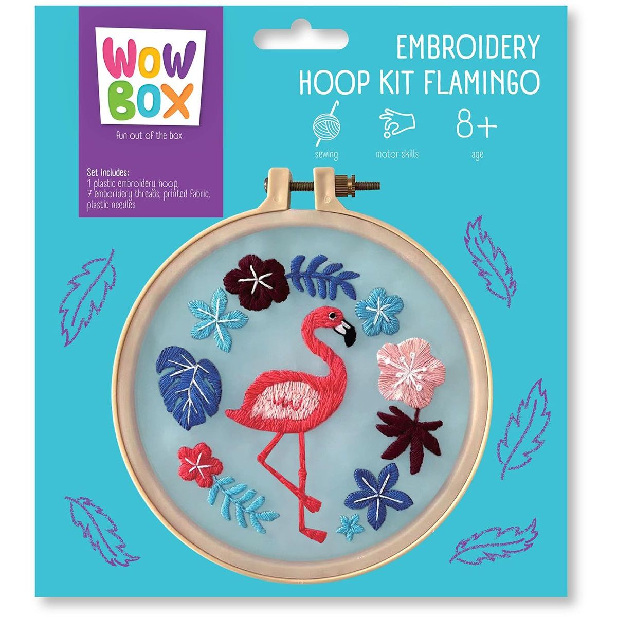 TM Toys Wow Box Vyšívací sada Plameňák