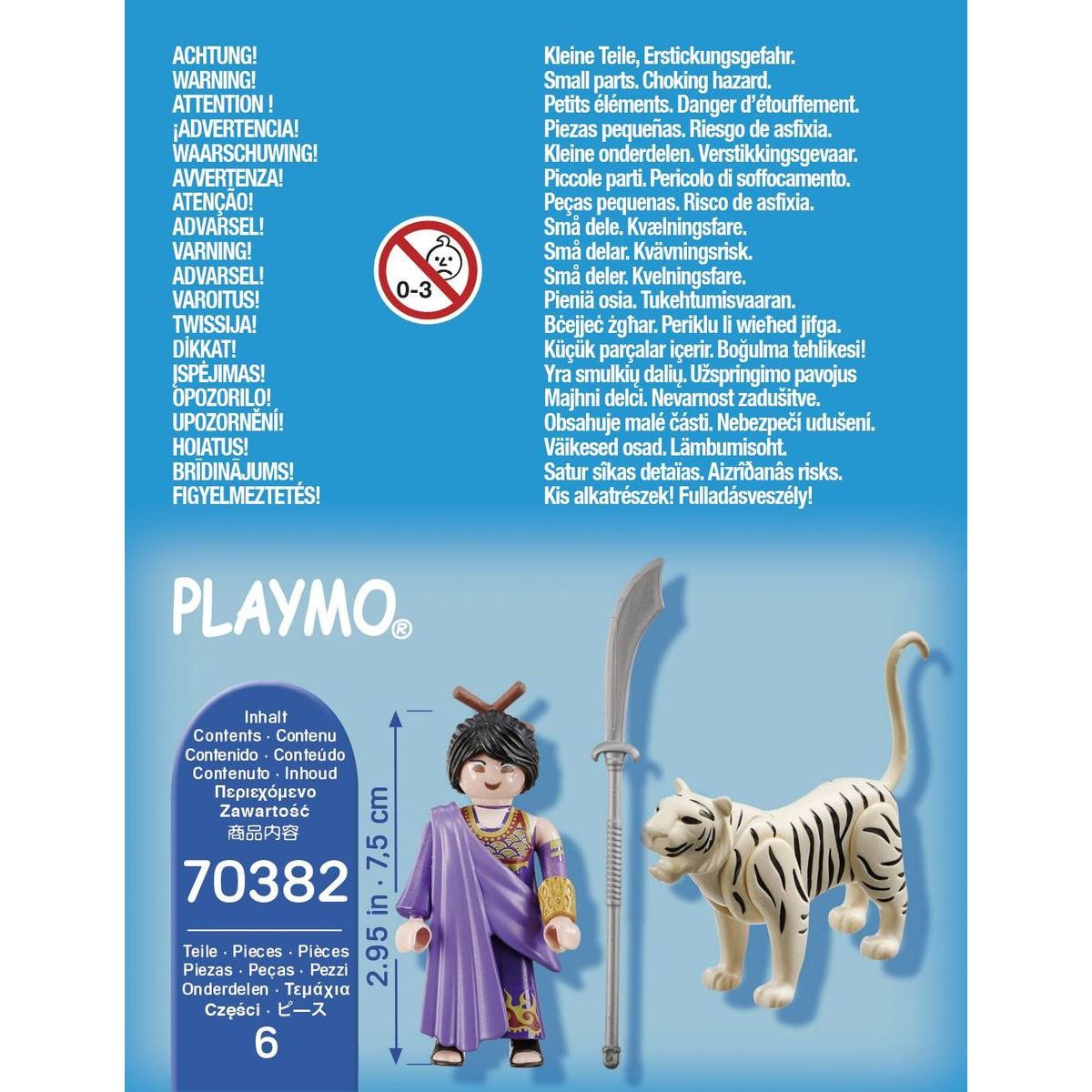 PLAYMOBIL® 70382 Asijská bojovnice s tygrem