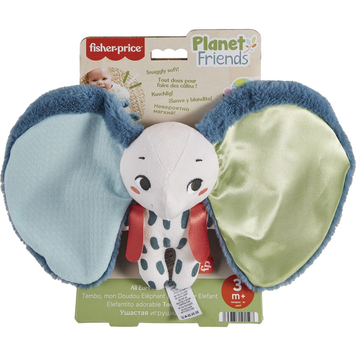 Fisher-Price Plyšový sloník s plachťáky