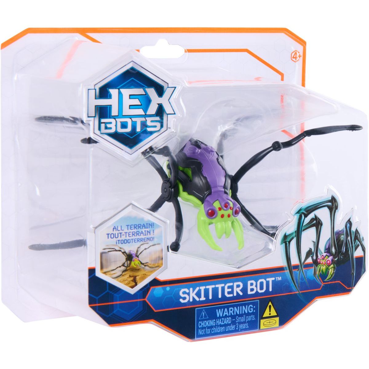 HEX Bots lezoucí pavouk fialový