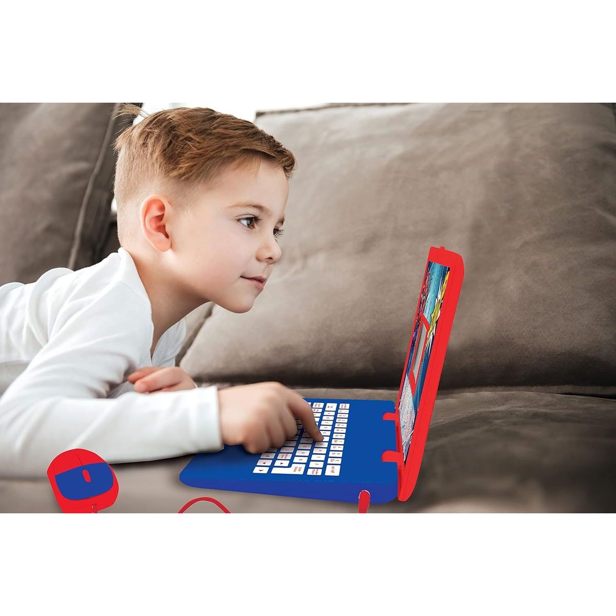 Lexibook Česko-anglický vzdělávací notebook Spider-Man