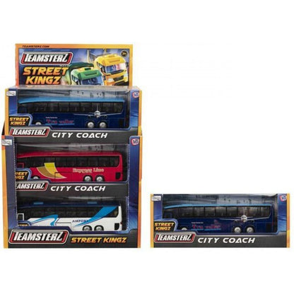 Halsall Teamsterz cestovní autobus 18 cm - Express Line červený