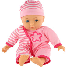 Panenka miminko 30 cm s měkkým tělem - růžová
