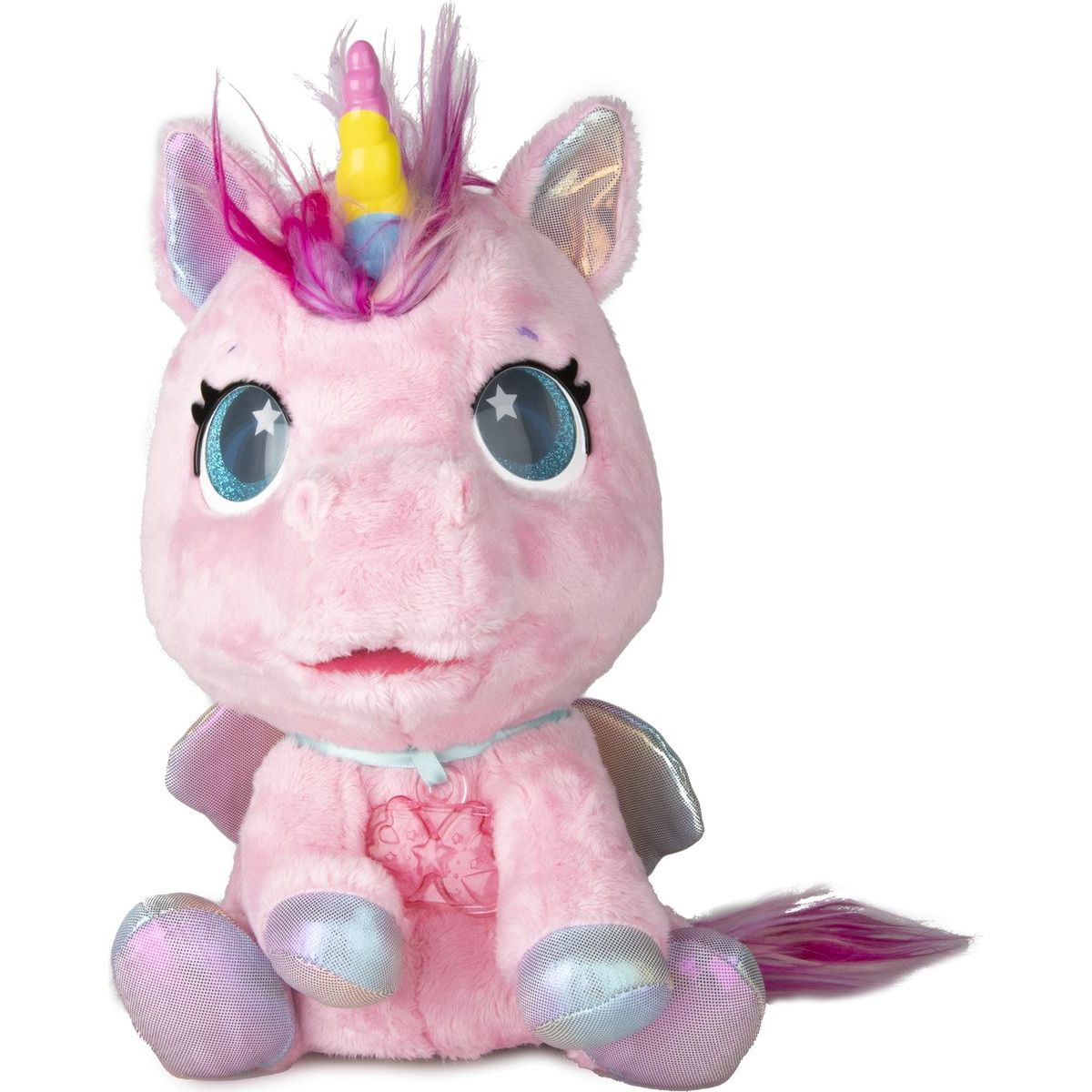 My Baby Unicorn Můj interaktivní jednorožec tmavě růžový