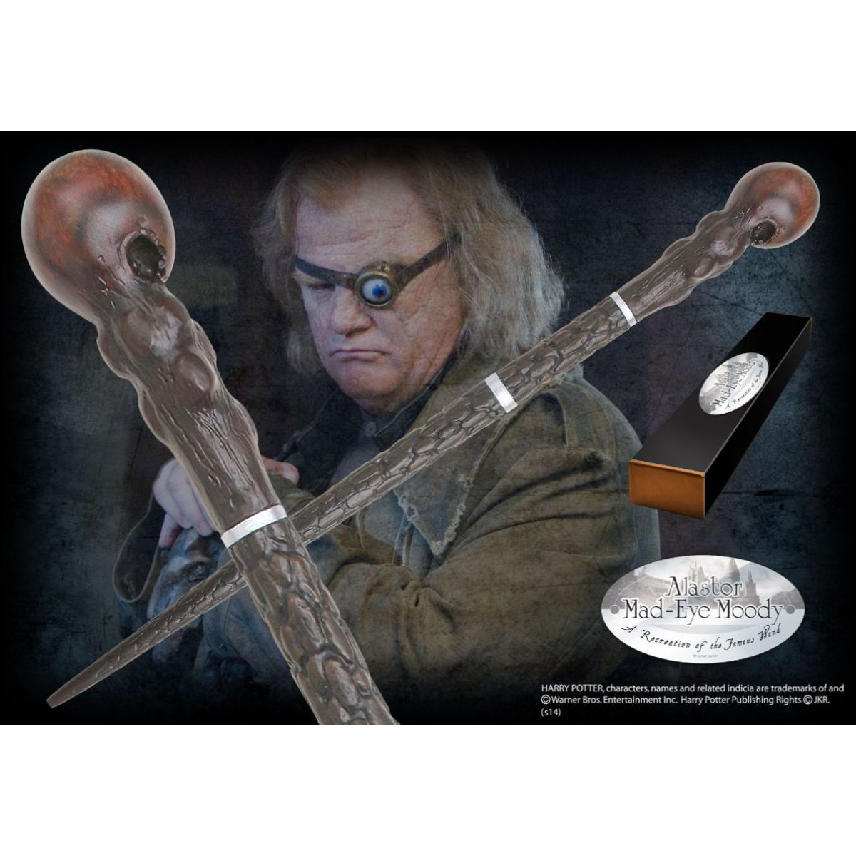 Harry Potter hůlka Ollivanders edition - Alastor Moody - Poškozený obal