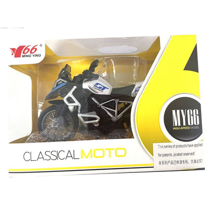 Alltoys Motorka 1 : 14 bílá