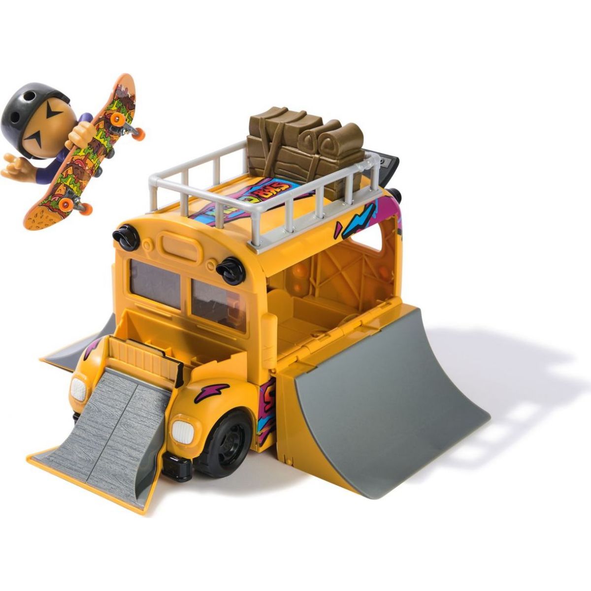 Tech Deck SK8 Crew autobus playset