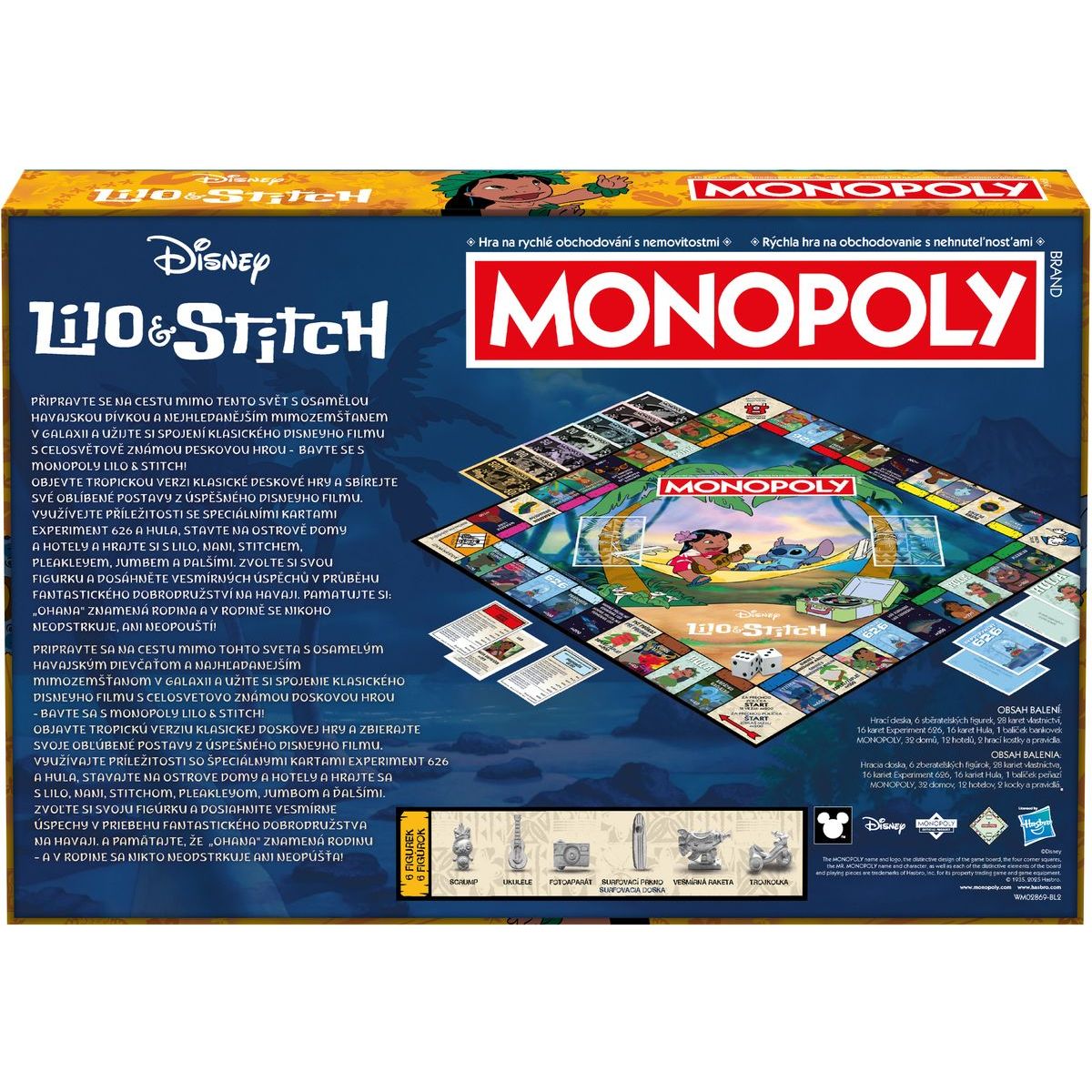 Monopoly Lilo and Stitch Společenská hra
