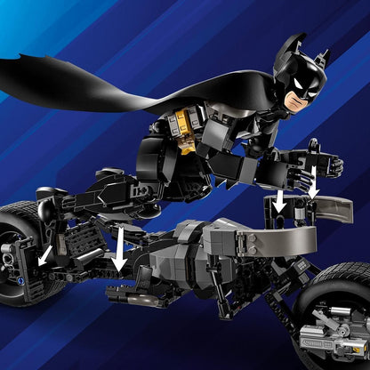 LEGO® DC Batman™ 76273 Sestavitelná figurka: Batman™ a motorka Bat-Pod