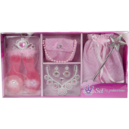 Alltoys Set pro princeznu se sukýnkou a pantoflíčky