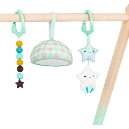 B.Toys Hrací deka s dřevěnou hrazdou Starry Sky