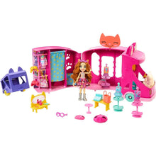 Enchantimals kočičí módní obchod na kolech herní set
