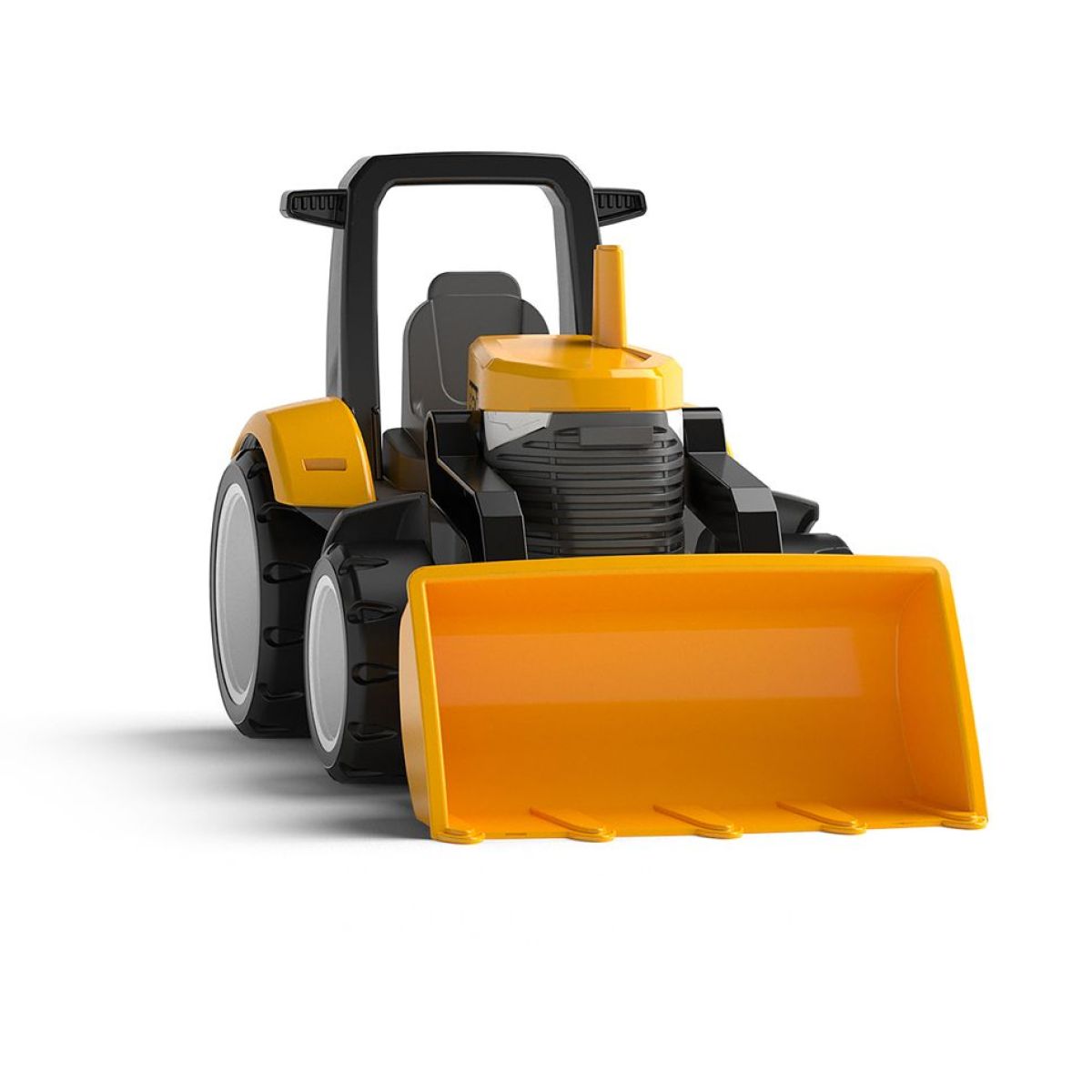 EFKO ECO MultiGO Žlutý traktor s radlicí, figurka Igráček