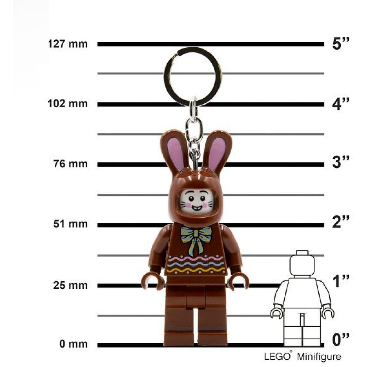 LEGO® Iconic Čokoládový Zajíc svítící figurka
