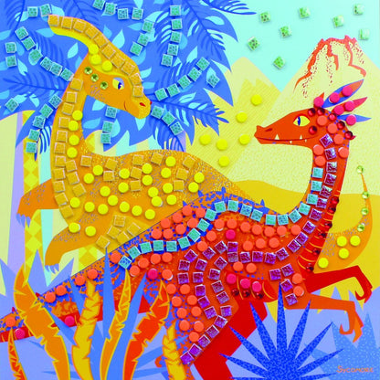 Sycomore mozaika - Dinosauři 5 ks