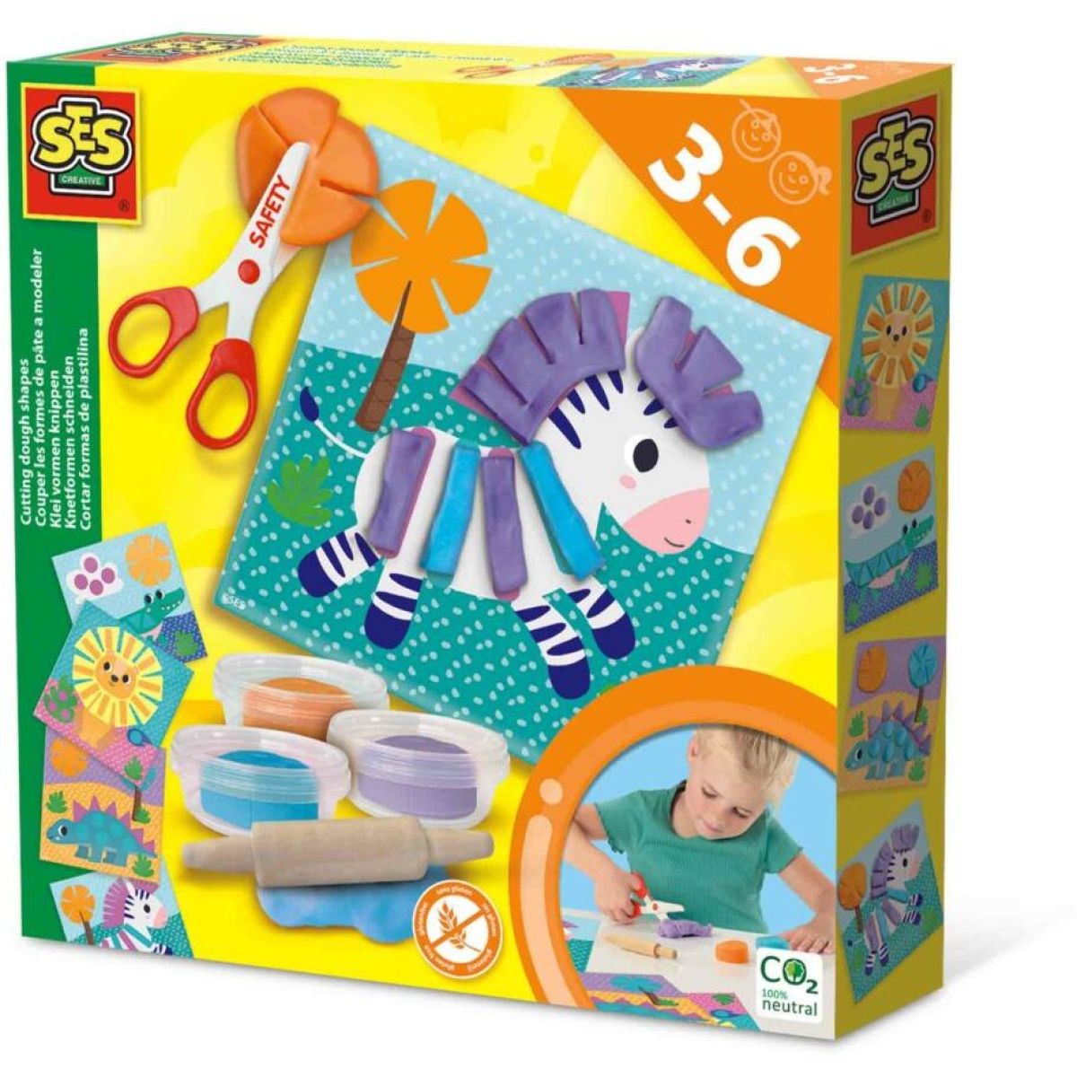 Alltoys Krativní sada - vystřihování tvarů z modelíny