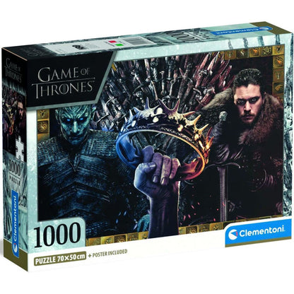 Clementoni puzzle 1000 Hra o trůny