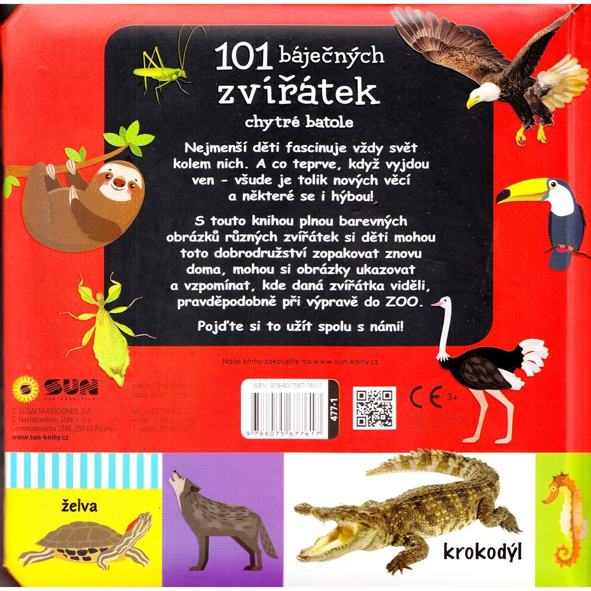 SUN 101 báječných zvířátek - chytré batole