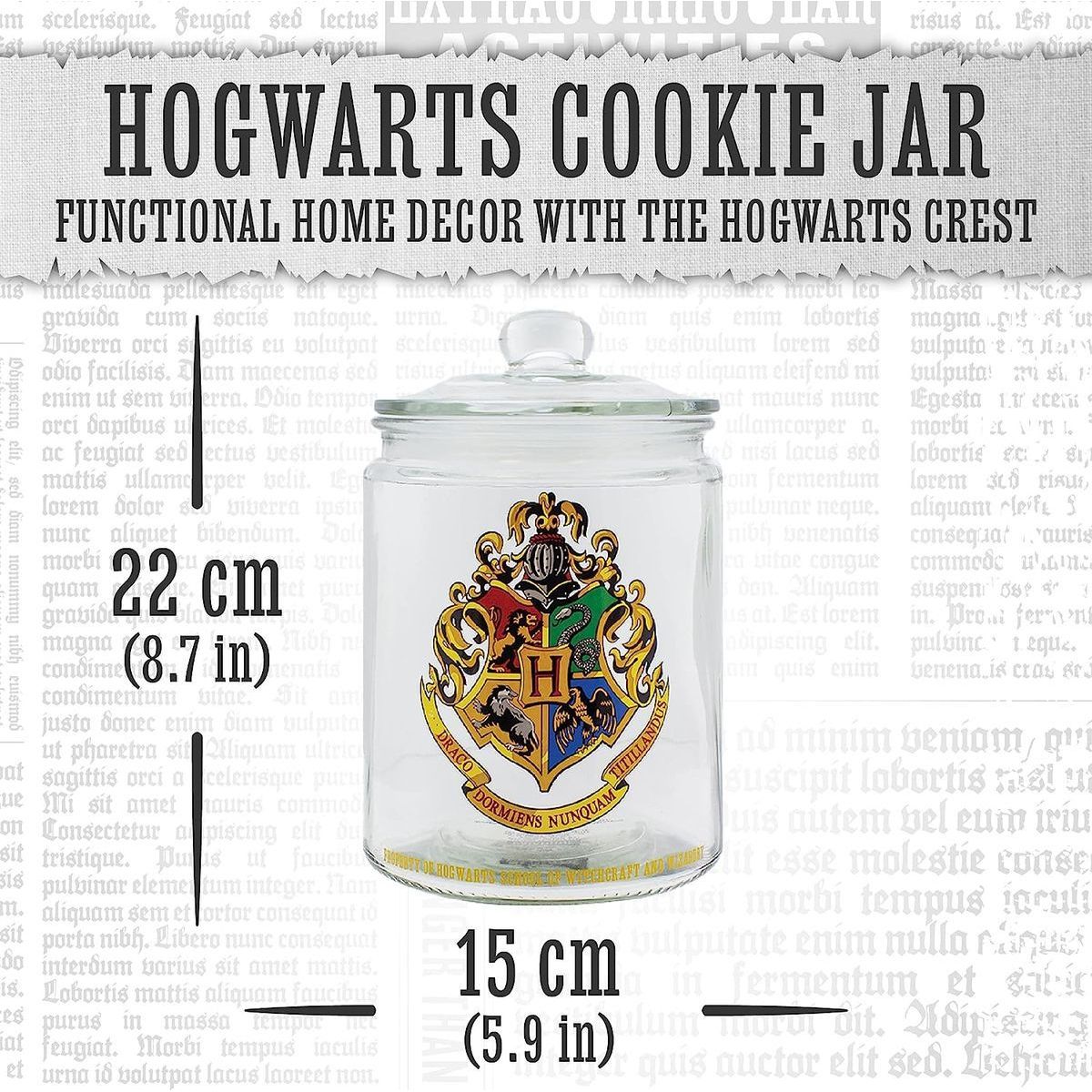 Skleněná dóza Harry potter