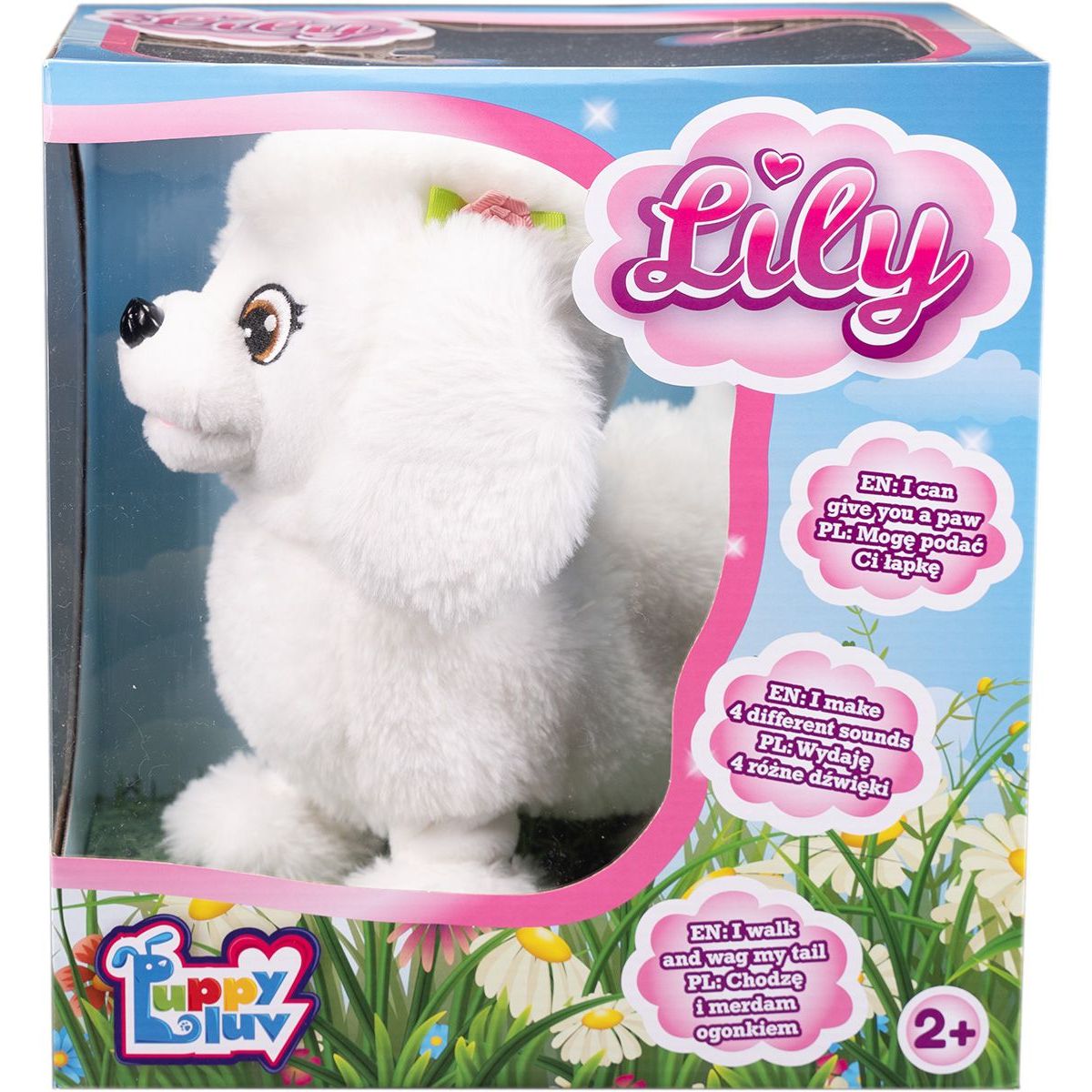 TM Toys Huggy Luv Interaktivní pes Lily