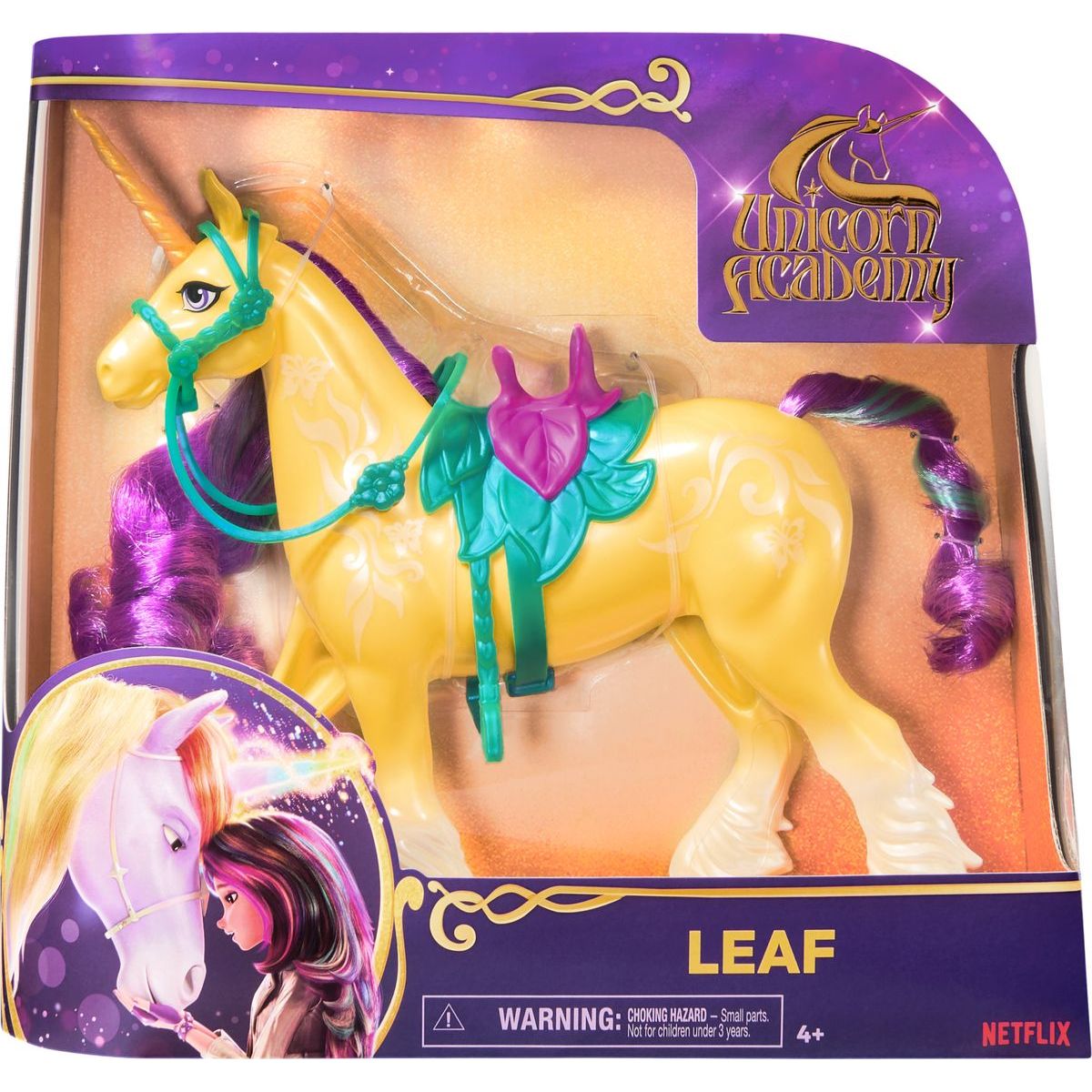 Spin Master Jednorožčí akademie Česací jednorožec 28 cm Leaf