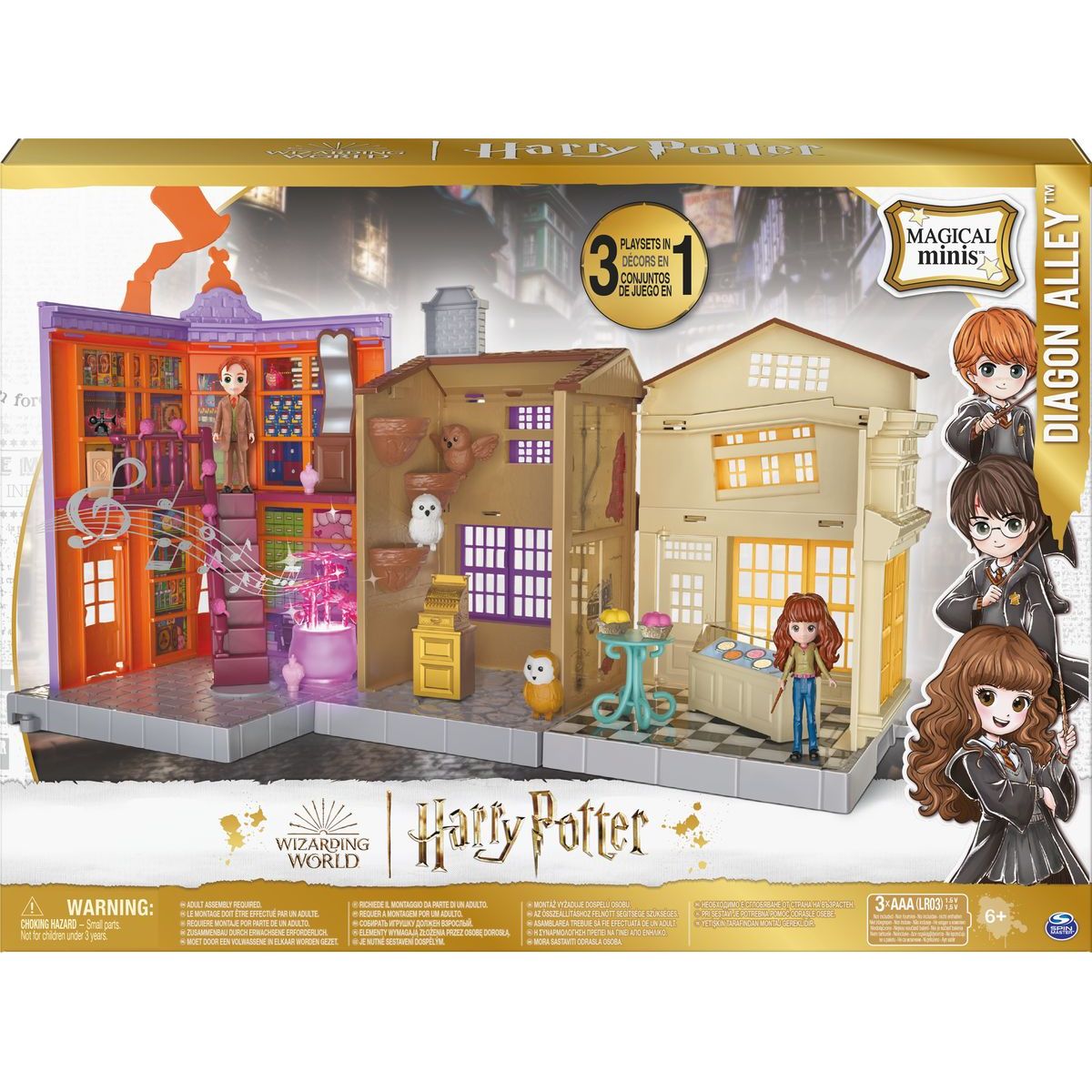 Harry Potter hrací sada příčná ulice s figurkami
