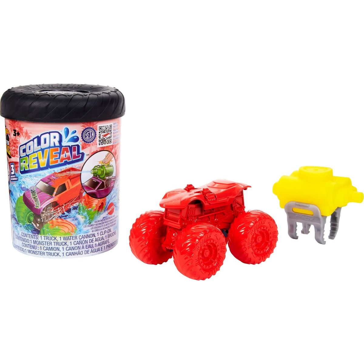 Hot Wheels Monster Trucks Color Reveal
