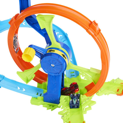 Hot Wheels Dráha řetězový náraz