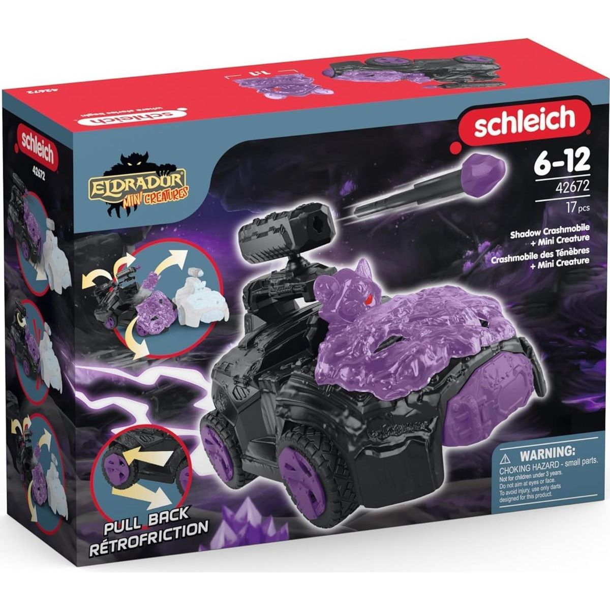 Schleich 42672 Stínový crashMobile s figurkou Mini Creature