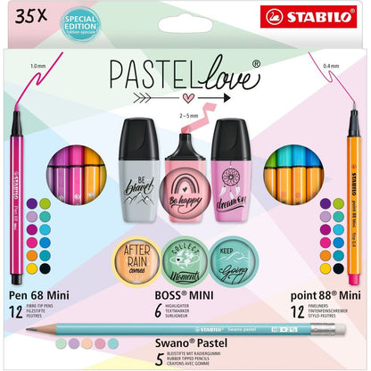 Souprava STABILO Pastellove 35 ks sada