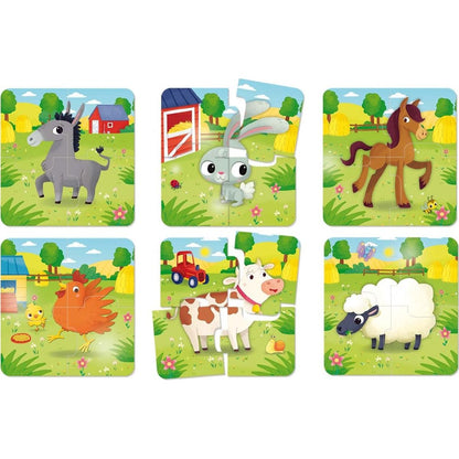Liscianigiochi Carotina baby puzzle Farma
