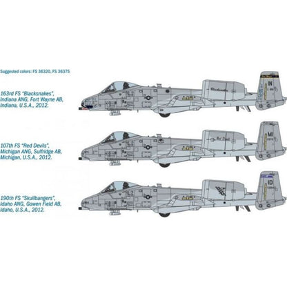Italeri Model Kit letadlo 2725 A-10C Blacksnakes 1:48 - Poškozený obal