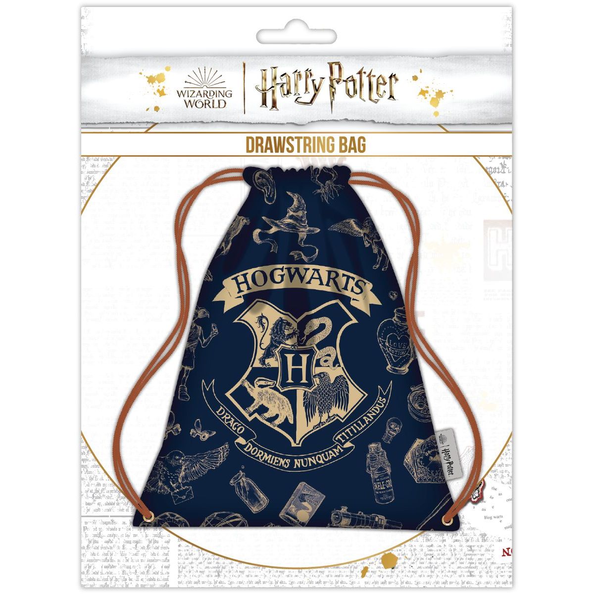 Bluesky Harry Potter Pytlík stahovací Navy & Gold