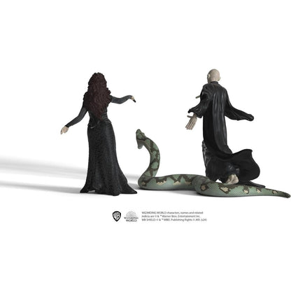 Schleich 42684 Harry Potter Lord Voldemort, Nagini a Bellatrix Lestrangeová